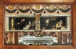 Enseigne de l'art des sculpteurs sur bois, 1569