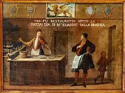 Enseigne de l'art des fritteurs, 1784