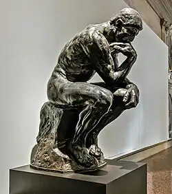 Le penseur par Auguste Rodin, 1880