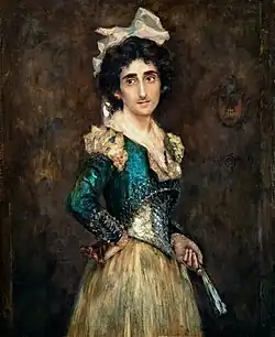 Maria Luisa Fortuny sœur de l'artiste.
