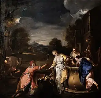 Rébecca au puits Musée du Palais Mocenigo