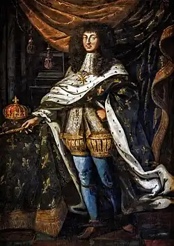 Portrait de Louis XIV auteur anonyme vers 1670