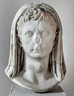 Auguste comme Pontifex maximus, époque Flavienne, seconde moitié du Ier siècle après J.-C