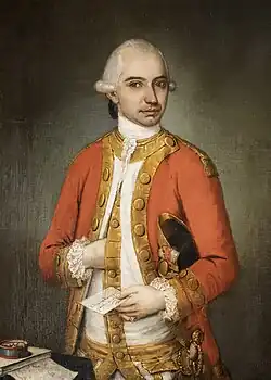 Portrait de Domenico Pizzamano par Alessandro Longhi