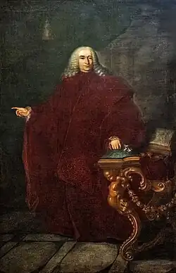 Portrait d'un magistrat - Bartolomeo Nazari