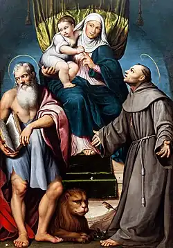 Sainte Anne avec la Vierge enfant - Galeries de l'Académie de Venise