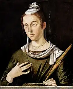 Sainte Justine 1475, Musée Correr Venise