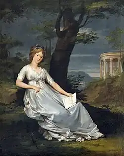 Portrait de jeune femme avec une partition - Galeries de l'Académie de Venise