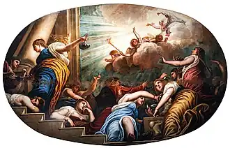 La parabole des vierges sages et folles - Gallerie dell'Accademia de Venise