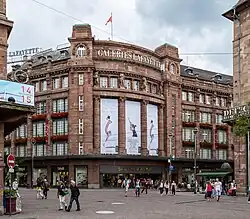 Galeries Lafayette de Strasbourg.