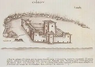 Fort de Calicut (1700 ?).