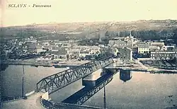 Le 2e pont reconstruit par les Allemands (1914-1940).