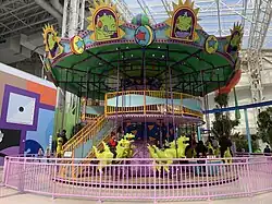 Rugrats Reptar Go-Round à Nickelodeon Universe