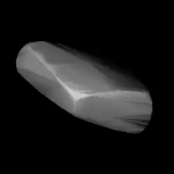 Description de l'image 001040-asteroid shape model (1040) Klumpkea.png.