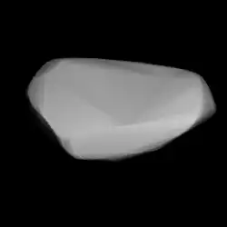 Description de l'image 001369-asteroid shape model (1369) Ostanina.png.