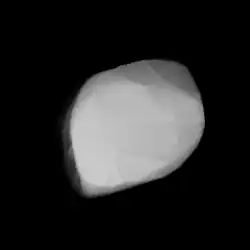 Description de l'image 001493-asteroid shape model (1493) Sigrid.png.
