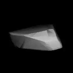 Description de l'image 001746-asteroid shape model (1746) Brouwer.png.