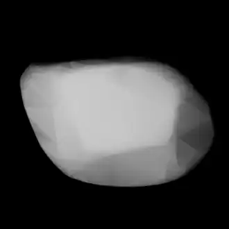 Description de l'image 001833-asteroid shape model (1833) Shmakova.png.