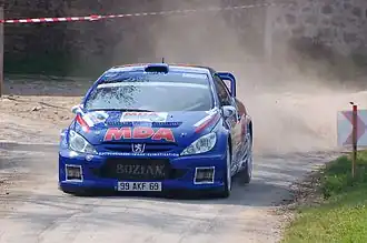 Dany Snobeck au Lyon-Charbonnières 2009.