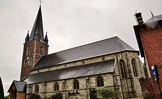 L'église Saint-Rémi.