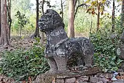 Lion gardien, Prasat Tam Nak Sai, Thaïlande