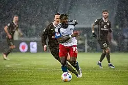 Un match entre le HSV et le FC St. Pauli