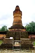 Candi Mahligai est le stupa le plus élevé