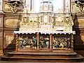 Ploudiry, église paroissiale, le maître-autel, vue d'ensemble.
