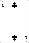 2 de trèfle