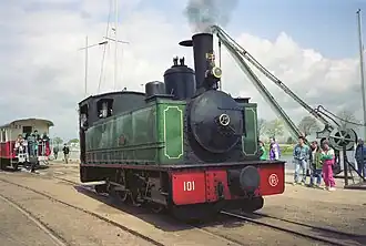 La 030T Pinguely no&nbsp;101 en 1992.