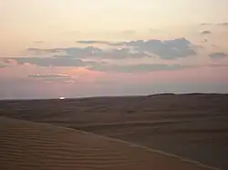 Coucher de soleil en 2008