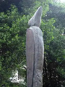 L'oiseau, de Jean-Michel Folon, Turó Park de Barcelone.