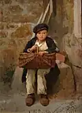 Pierre Dupuis (1833-1915) ː Le Petit Bossu de Bréhat (1888, huile sur panneau).