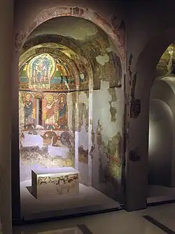 Peintures murales originales, MNAC, Barcelone.