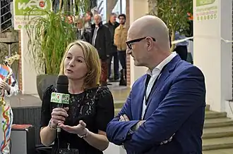 Présentation rapide de la chaîne par sa Directrice déléguée, Mme&nbsp;Anne-Charlotte Duvivier.