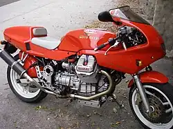 Moto Guzzi Daytona (modèle 1993).
