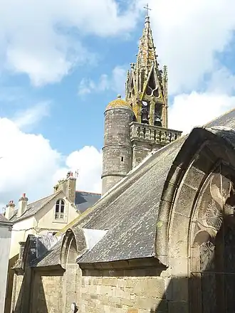 La chapelle Sainte-Hélène, vue extérieure