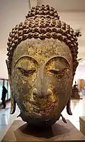 Style Sukhothaï, avec traces dorées, 15e&nbsp;siècle