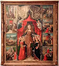 Légende de sainte Ursule et les onze mille Vierges  fin du XVe ou début du XVIe siècle Auteur inconnu