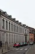 Hôtel du Marquis de Gages, rue d'Enghien à Mons.