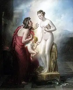 Pygmalion et Galatée (1819), Paris, musée du Louvre.
