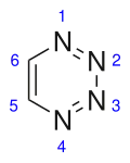 1,2,3,4-Tétrazine
