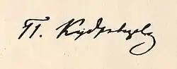 signature de Piotr Koudriavtsev