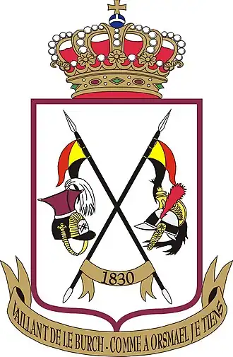 Image illustrative de l’article 1er/3e Bataillon de Lanciers (Belgique)