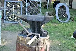 Photo d'une enclume.