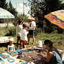 Réalisation de masques à la façon de Picasso.