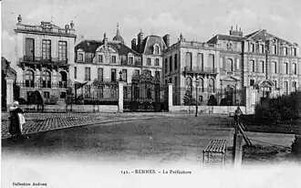 Photographie ancienne de l'hôtel de Cornulier.