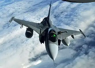 Saab JAS 39 Gripen suédois en 2013.