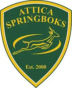 Logo du Attica Springboks RFC