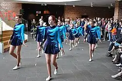 équipe de twirling